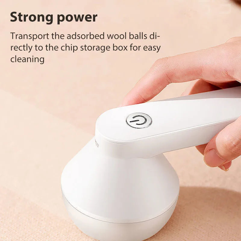 Electric Pellets Lint Remover for Clothing Hair Ball Trimmer Plush Clothes Sweater Shaver Spools Removal Device Rechargeable